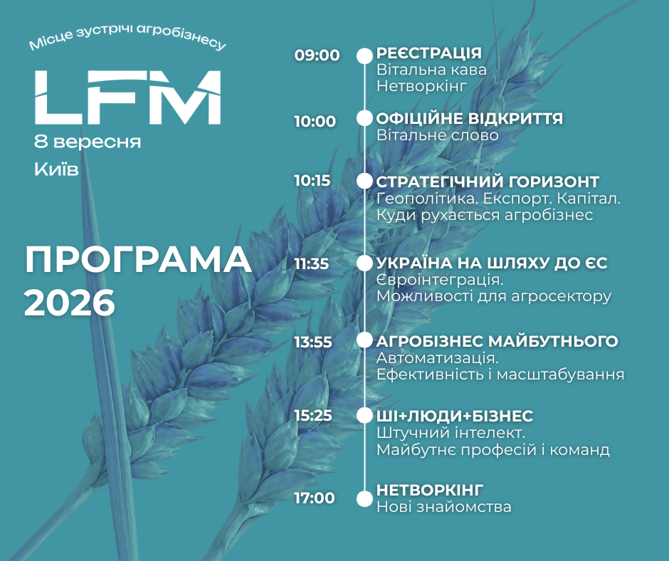 Бізнес-конференція LFM 2026 в Києві: що відомо